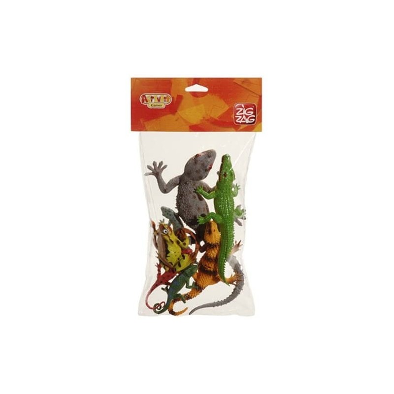 Kim Play - Blister de 8 figurines - Reptiles