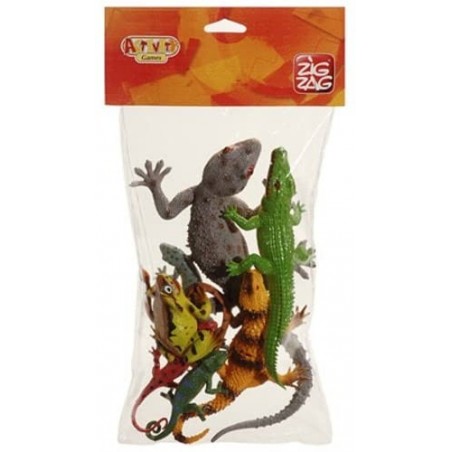 Kim Play - Blister de 8 figurines - Reptiles