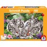 Schmidt - Puzzle 150 pièces - Famille de tigres