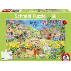 Schmidt - Puzzle 60 pièces - Ma petite ferme
