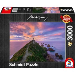 Schmidt - Puzzle 3000 pièces - Phare de Nugget Point