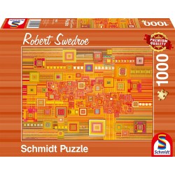 Schmidt - Puzzle 1000 pièces - Cyber Clé USB orange