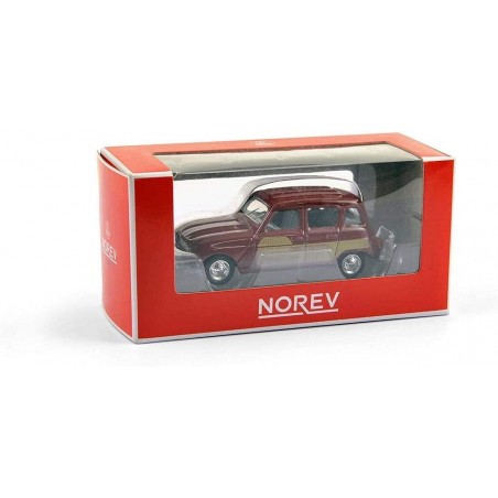 Norev - Véhicule miniature - Renault 4 Parisienne 1967 - Red Bordeaux