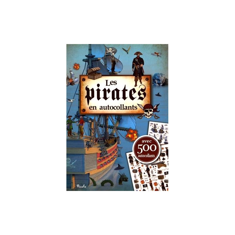 Décore les pirates - 500 autocollants