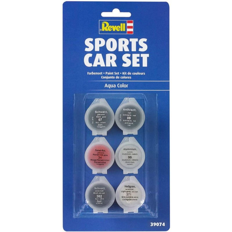 Revell - 39074 - Accessoire maquette - Set peintures sport auto