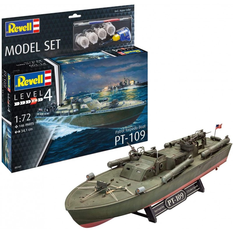 Revell - 65147 - Model Set Bateau - Patrol torpedo boat pt-109