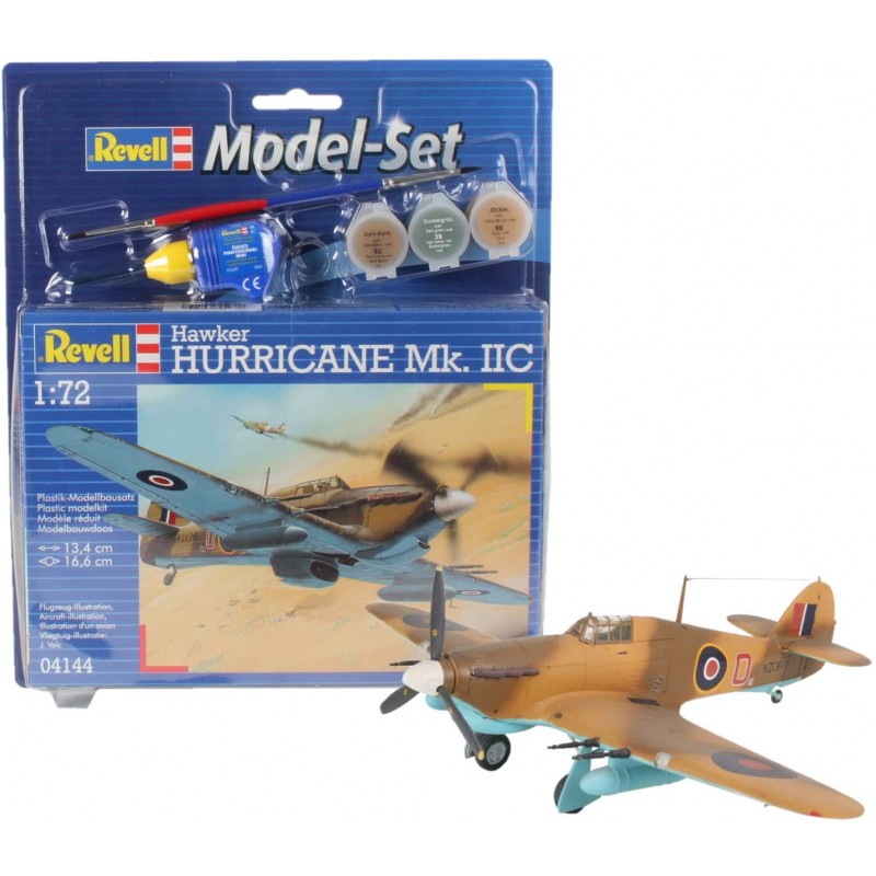 Revell - 64144 - Model Set Avion - Hawker hurricane mk.II