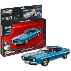 Revell - 67694 - Model Set Voiture - Fandf 1969 chevy camaro yenko