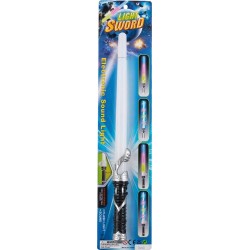 Kim Play - Sabre laser de l'espace lumineux - 47 cm - Modèle aléatoire