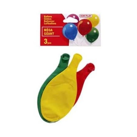 Kim Play - Sachet de 3 ballons géants à gonfler