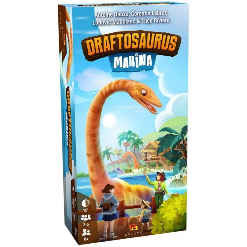 Ankama - Jeux de société - Draftosaurus - Extension Marina