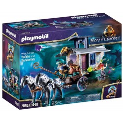 Playmobil - 70903 - Novelmore - Marchand et chariot