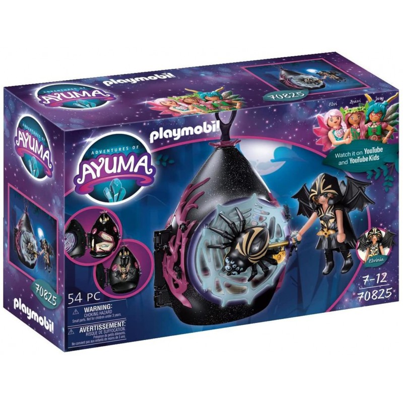 Playmobil - 70825 - Ayuma - Maisonnette de Bat Fairies