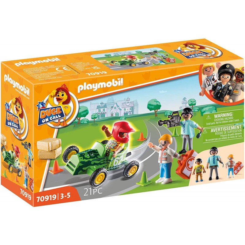 Playmobil - 70919 - Duck on Call - Secouriste et pilote