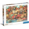 Clementoni - Puzzle 1500 pièces - Good time harbor