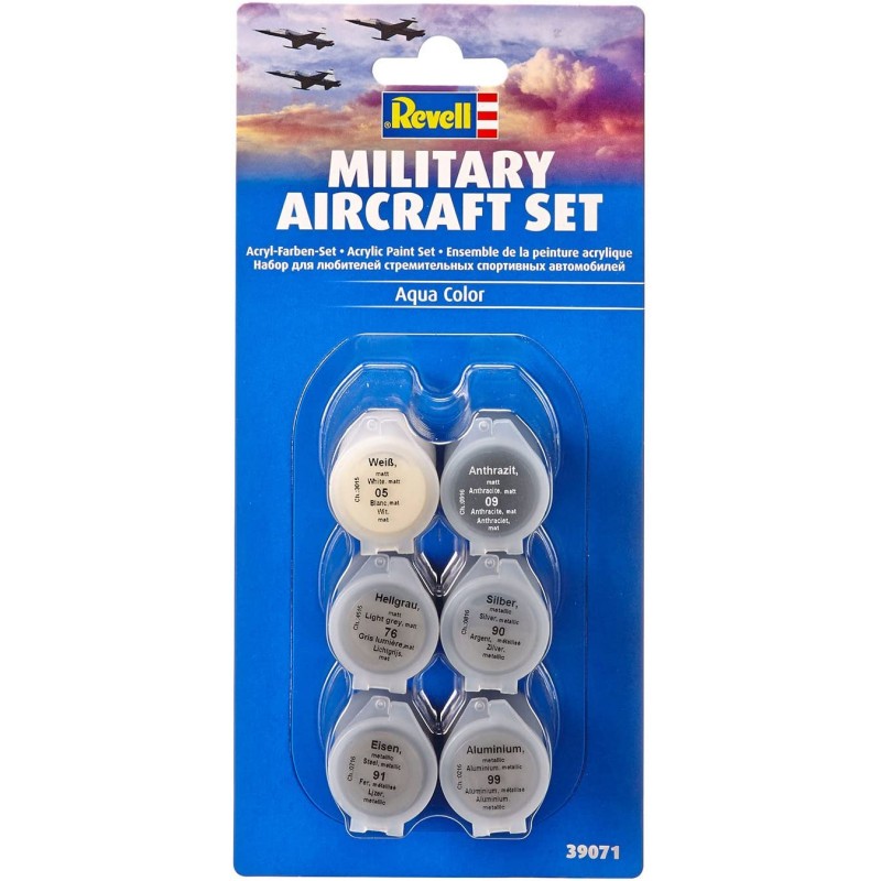 Revell - 39071 - Accessoire maquette - Set peintures militaires avion