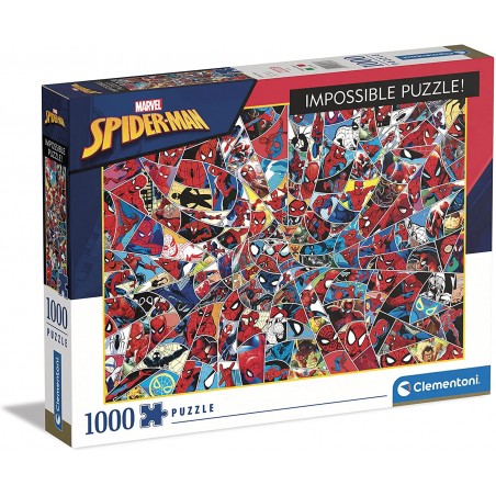 Clementoni - Puzzle 1000 pièces - Spiderman - Impossible