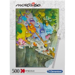 Clementoni - Puzzle 500 pièces - La Reddition de Mordillo