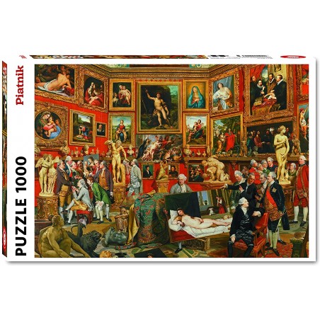 Piatnik - Puzzle 1000 pièces - La tribune des offices - Zoffany