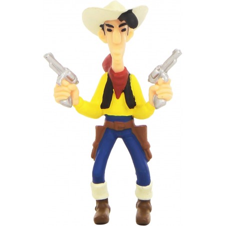 Plastoy - Figurine - 63101 - Lucky Luke - Lucky Luke avec ses pistolets