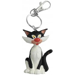 Plastoy - Figurine - 62143 - Gaston Lagaffe - Porte clé - Le chat de Gaston