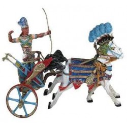 Plastoy - Figurine - 60826 - Coffret Ramses II sur son char de guerre