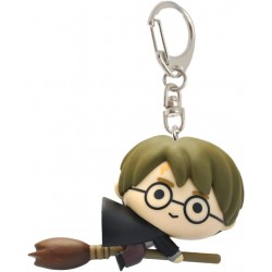 Plastoy - Figurine - 60689 - Harry Potter - Porte clé Chibi - Harry sur son balai