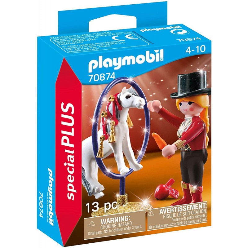 Playmobil - 70874 - Spécial Plus - Artiste du cirque avec poney