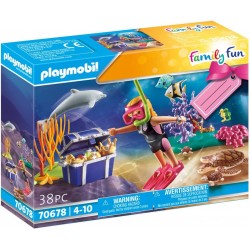 Playmobil - 70678 - Set cadeau - Set cadeau Plongeuse sous-marine