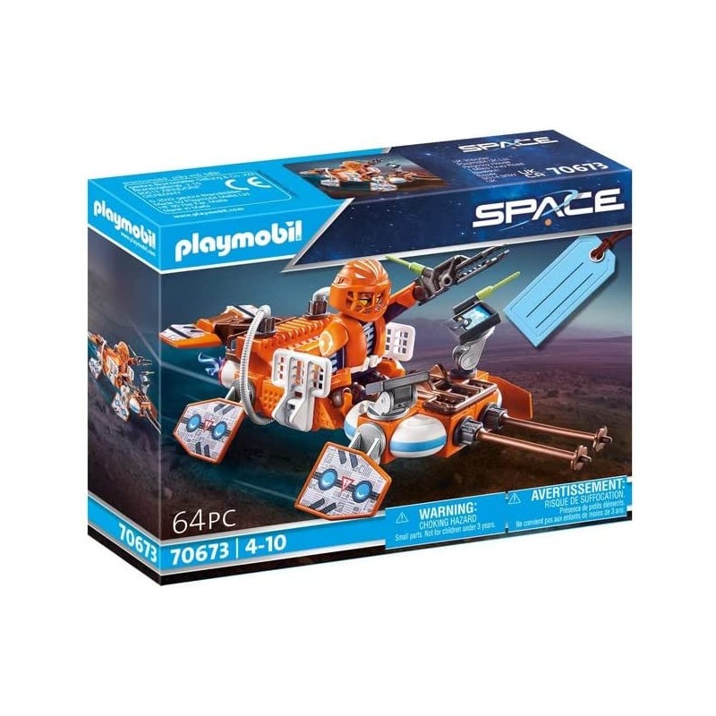 Playmobil - 70673 - Set cadeau - Set cadeau Pilote et navette rapide