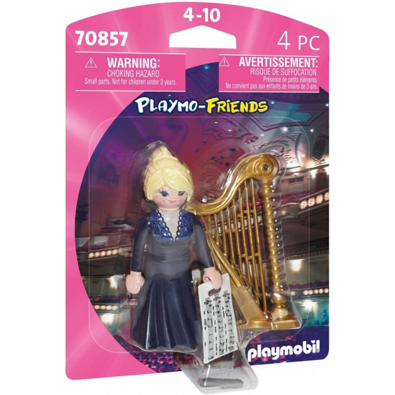 Playmobil - 70857 - Playmo Friends - Joueuse de harpe