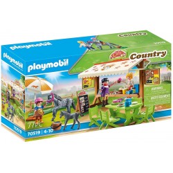 Playmobil - 70519 - Les poneys - Café du poney club