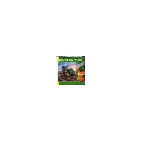 Ravensburger - Puzzles 3x49 pièces - Les saisons - John Deere