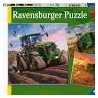 Ravensburger - Puzzles 3x49 pièces - Les saisons - John Deere