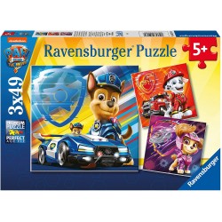 Ravensburger - Puzzles 3x49 pièces - Chase, Marcus et Stella - Pat'Patrouille, le Film