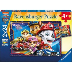 Ravensburger - Puzzles 2x24 pièces - Toujours prêts ! - Pat'Patrouille, le Film