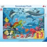 Ravensburger - Puzzle cadre 30-48 pièces - Au fond de la mer