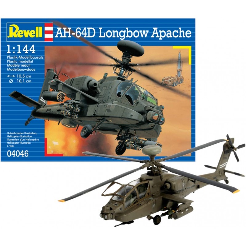 Revell - 4046 - Maquette Avion - Ah-64d longbow apache