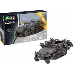Revell - 3324 - Maquettes militaires - Sd.kfz. 2511 ausf. c et wurfr. 4