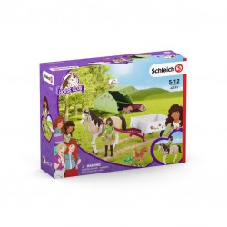 Schleich - 42533 - Horse Club - Aventures au camping de Sarah