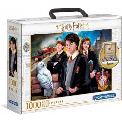 Clementoni - Puzzle 1000 pièces - Valisette Harry Potter