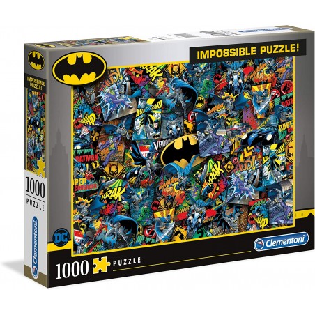 Clementoni - Puzzle 1000 pièces - Batman - Impossible