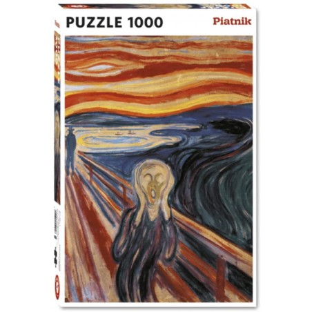 Piatnik - Puzzle - 1000 pièces - Le cri - Munch
