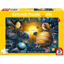 Schmidt - Puzzle 200 pièces - Notre système solaire