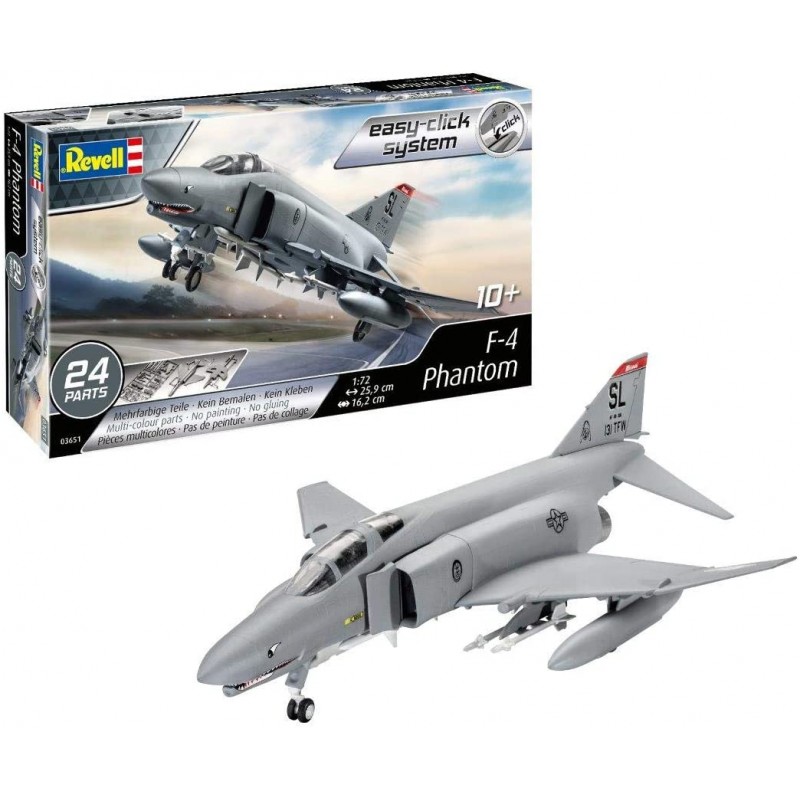 Revell - 3651 - Easy-Click Avions - Easy-click F-4e phantom