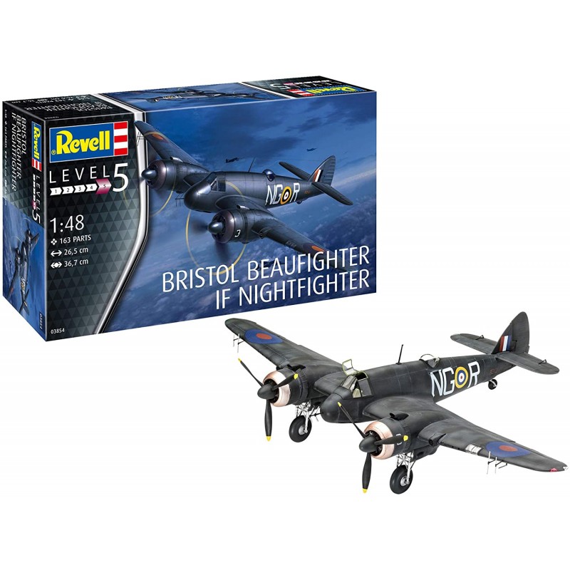 Revell - 3854 - Maquette Avion - Beaufighter if nightfighter