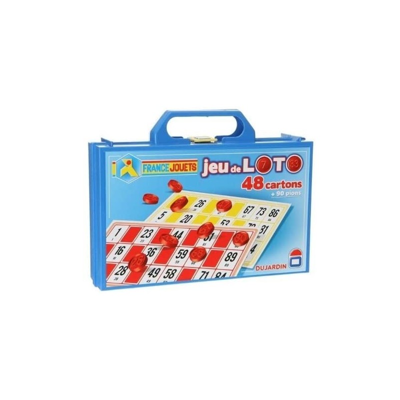 Dujardin - Jeu de société - 48 cartons pour le loto