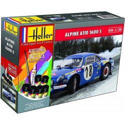 Heller - Maquette - Voiture - Starter Kit - Alpine A110