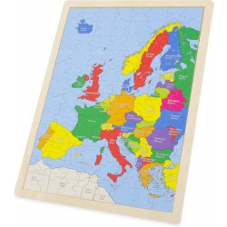 Ulysse- Puzzle, Europe, Carte, 3973