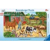 Ravensburger - Puzzle cadre 15 pièces - La vie à la ferme